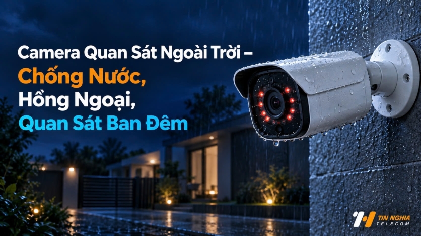 Camera Quan Sát Ngoài Trời – Chống Nước, Hồng Ngoại, Quan Sát Ban Đêm