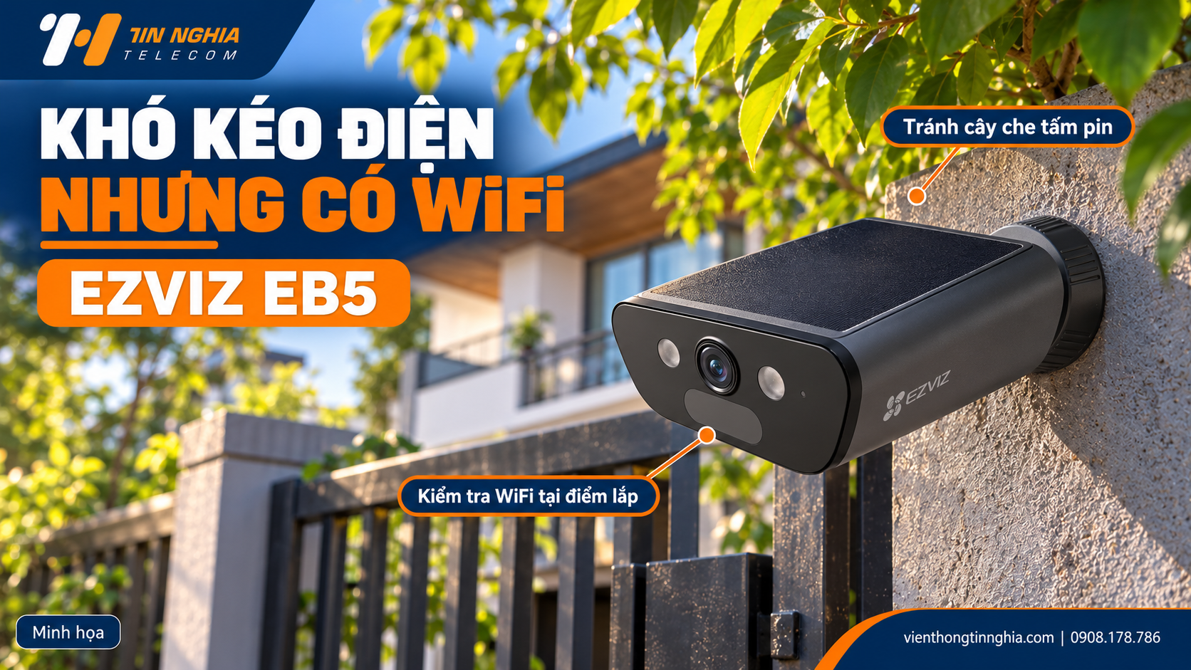 Khi nào camera pin năng lượng mặt trời phù hợp? – Viễn Thông Tín Nghĩa