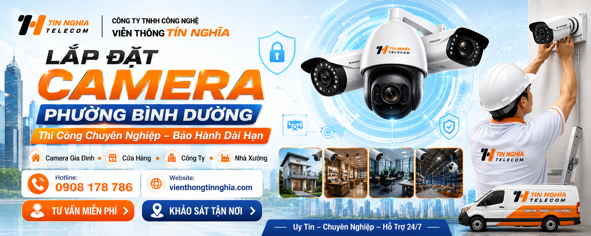 Lắp Đặt Camera Phường Bình Dương