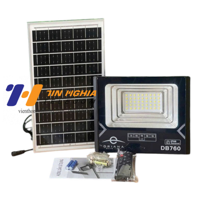 Đèn Pha Năng Lượng Mặt Trời 60W  ORIANA DB-760
