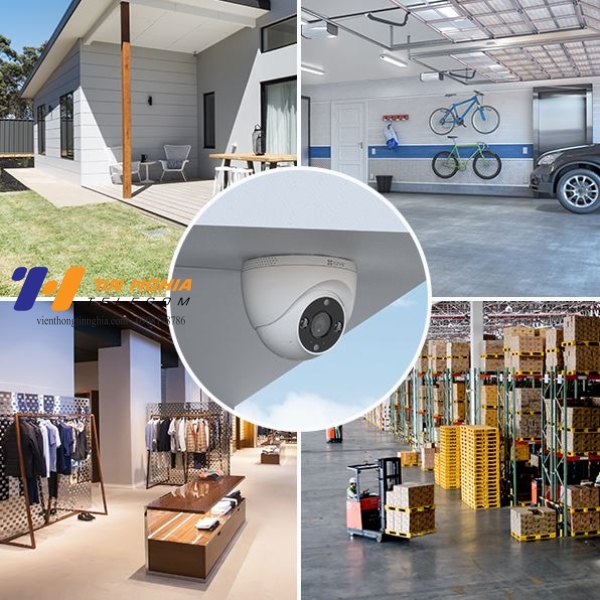 Camera IP EZVIZ H4 PoE 2K 3MP – Hồng Ngoại 30m, Đàm Thoại Hai Chiều
