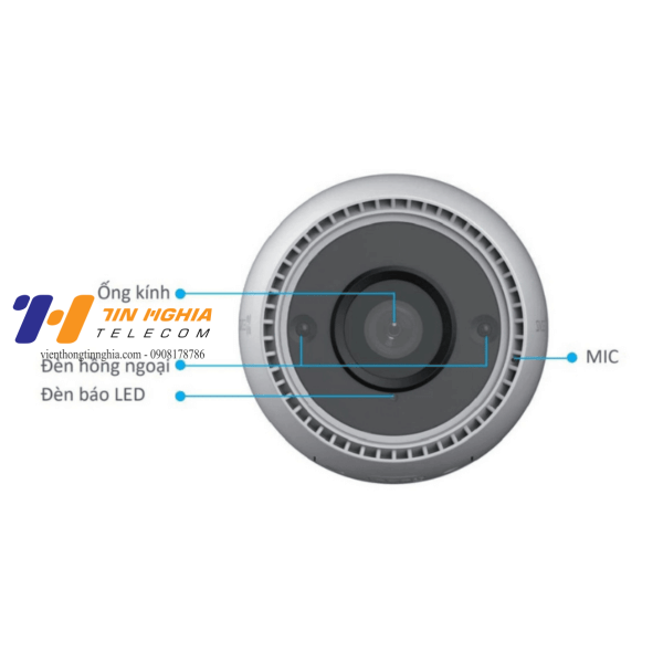 Camera WiFi ngoài trời EZVIZ H3c 2MP