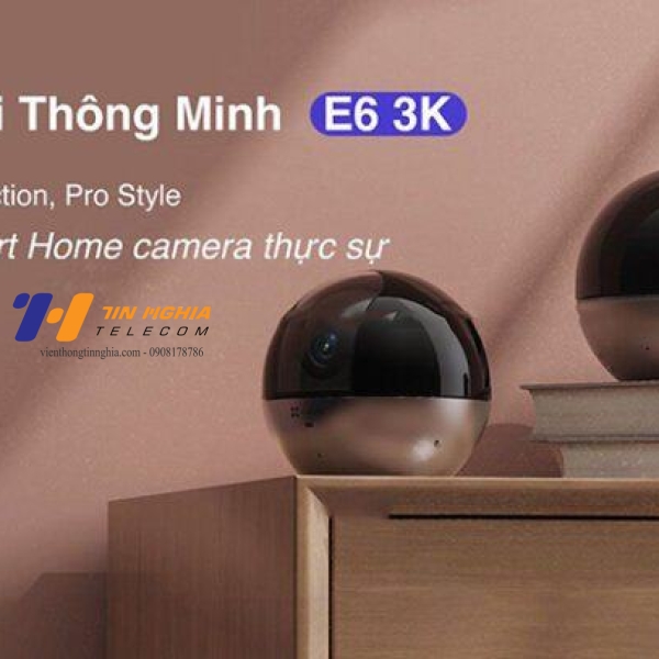 Camera WiFi quay quét EZVIZ E6 3K 5MP